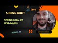 Session 82 –  Spring Data JPA with MySQL
