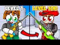 LEVEL 1 TO 100 In Roblox Rivals - Ep.1 (FRESH START)