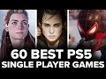 60 Best PS5 Single Player Games You Can't Afford To Miss