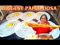Biggest PAPER DOSA in Kolhapur in 30 RS Super Crispy Dosa | Kolhapur Street food
