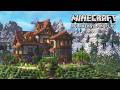 Peaceful Flower Hill - Building a Cozy Cottage House | Minecraft Relaxing Longplay