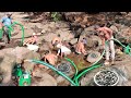 पंप लावून उपसला डोह, कोंड उपसून मासेमारीची धम्माल | traditional fishing in kokan @TejaGurav