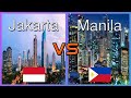 Jakarta VS Manila Comparison 2020 | Capital County ASEAN