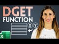 Excel DGET Function Solves 2 of Your VLOOKUP Problems