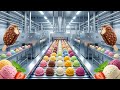 How Ice Cream Is Made in a Factory With Modern Technology