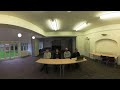 Virtual Reality (VR) Public Speaking Practice Stage: Audience of 4