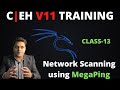 Network scanning using megaping gui tools step by step guide | CehV11 Training \u0026 Certification