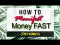 The SECRET to MANIFESTING MONEY FAST! With Law of Attraction Meditation (Guided Visualization)