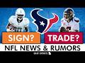 Texans Get a TRIPLE DOSE OF Rumors: Dolphins Cuts, C.J. Stroud Trade Rumors \u0026 NFL Free Agency Buzz
