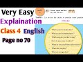Circles 4 | Chit-Chat | Std 4th English | Unit 5 | Page no 70 | My English Book Four | Second Term