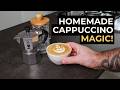 POV: Making a Perfect Cappuccino at Home (Moka Pot + French Press Hack!)