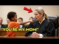 Black Boy Looks at Judge and Says ‘You’re My Mom’—The Entire Courtroom Gasps
