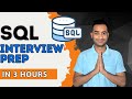 Last Minute SQL Interview Prep Kit: Complete Revision in 3 Hours