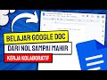 Google Docs Tutorial for Beginners