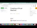 Creating a Virtual Machine - GCP