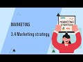 IGCSE Business Studies: Chapter 3.4 Marketing strategy