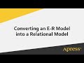 13 Converting an E R Model into a Relational Model