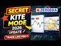 Zerodha Kite Terminal Mode Full Guide (2026) 🔥 | Secret Features + Pro Setup 🚀