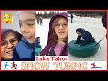SNOW TUBING \u0026 SKIING in Lake Tahoe | MommySonic Adventures