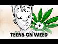 The Effects of Weed on Teenage Brains
