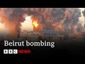 Massive blasts rock Beirut as Israel targets Hezbollah leader Hassan Nasrallah | BBC News