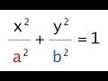 The Best Explanation of the Equation of an Ellipse