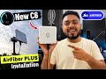 Finally !!! Jio new C6 device airfiber PLUS installation done in my home with STB - The Technologist