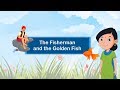 The Fisherman and The Golden Fish | English Stories With Moral For Kids | Story Time | Periwinkle