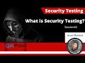 Security Testing - What is Security Testing?