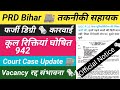 Bihar PRD TA Important Update 🗞️| Technical Assitant Vacancy Fake University Update 🏬| Court Case 🏬|