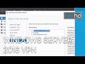 Setup Windows Server 2016 VPN!