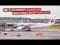 Economy Class from Kuala Lumpur to London aboard MALAYSIA AIRLINES Airbus A350-900 | BRUTALLY HONEST