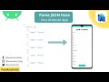 JSON Parsing - Parse JSON Data from Web URL in Android | Android Studio Tutorial | 2021