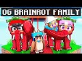 Having an OG BRAINROT Family In Minecraft!