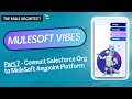 ✅ MuleSoft Vibes (Part 7): Connect Salesforce Org to MuleSoft Anypoint Platform