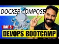 Automating Three-tier Application DevOps Project | Docker Compose (Hindi)