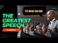 Barack Obama's Inspirational Speech with Subtitles | One of The Greatest Speeches Ever by President