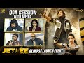 JETLEE Team Q\u0026A With Media at Glimpse Launch Event | Satya | Rhea Singha | Ritesh Rana