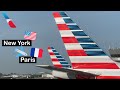 AMERICAN Airlines 777-300ER ECONOMY Class (New York JFK to Paris)