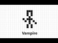 How to make a Vampire in conway's game of life.