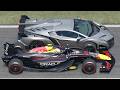 Red Bull F1 2025 vs Lamborghini Veneno at Monza