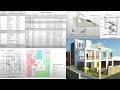 Revit BIM Complete Project (Architecture + Structure) In Detail Scheduling Quantification \u0026 Costing