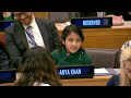 Powerful Speech by 10 year old on Artificial Intelligence \u0026 Empathy - Girls in Science