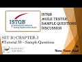 ISTQB Agile Tester Sample Question | Tutorial 30 | SET B | Chapter 3 | ISTQB Mock Question TM SQUARE