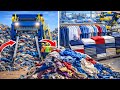 From Waste to Wear | Ralph Lauren’s Recycling Machines Turning Old Clothes Into New [Full Process]