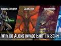 14 Reasons for Alien Invading Earth in Science fiction