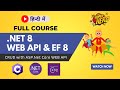 .NET 8 ASP Web API \u0026 Entity Framework  Full Course (CRUD, Repository Pattern, DI) in Hindi (हिंदी)