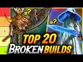 Elden Ring - NEW TOP 20 BEST BUILDS Ranked in 2025