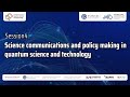 [Session4 ④] IYQ Global Event: Communicating Quantum Science and Technology to Public