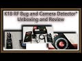 K18 RF Bug and Camera Detector\